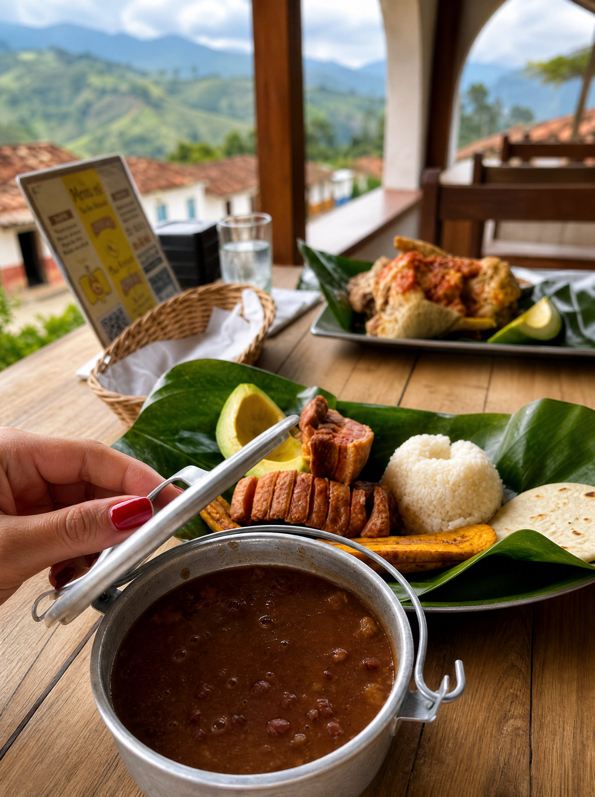 Fríjoles de Finca de Los Arrieros — foto real
