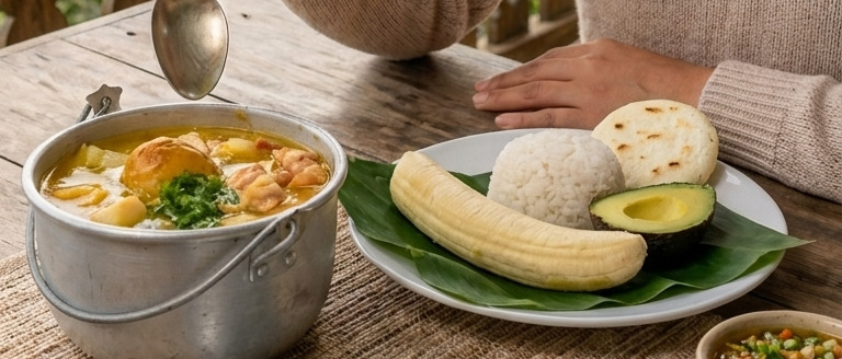 Cocina tradicional a la leña de Los Arrieros — foto real